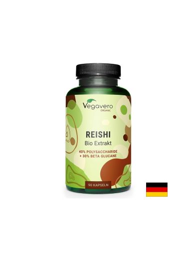 Рейши (БИО Екстракт) 600 мг | Reishi Bio Extrakt | Vegavero, 90 капс.