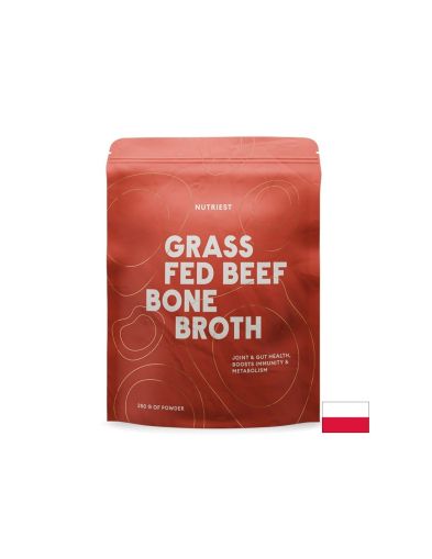 Говежди Костен Бульон  на прах | Grass Fed Beef Bone Broth | Nutriest, 250 гр.