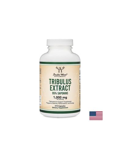Трибулус / Бабини зъби Екстракт 1000 мг  | Tribulus Extract  | Double Wood, 210 капс.