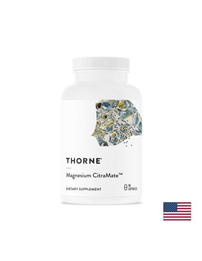 Магнезий Цитрат и Малат | Magnesium Citrate Malate | Thorne, 90 капс.