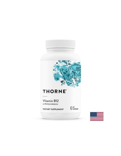 Витамин Б12 ( метилкобаламин ) 1000 мкг | Vitamin B12 Methyl | Thorne, 60 капс.