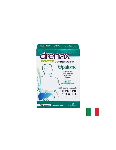 Формула за черния дроб и жлъчката – хепатоник - Дренакс - Drenax® Forte – с бял трън, артишок и селен, 30 таблетки