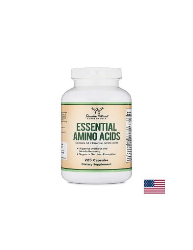 Есенциални аминокиселини | Essential amino acids| Double Wood, 225 капс.