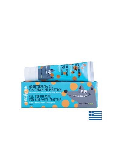 Детска гел паста за зъби с мастиха | Gel Toothpaste for Kids with Mastiha, 50 мл.