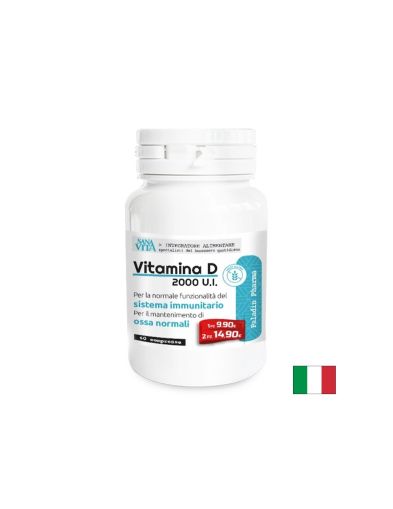 Витамин Д3 2000 IU | Vitamin D3 | Paldin Pharma, 60 табл.