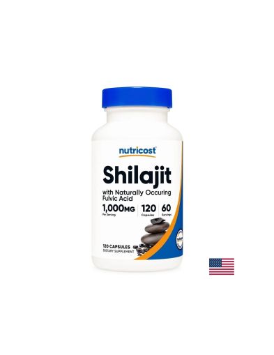 Шилажит (Мумио) | Shilajit | Nutricost, 120 капс.