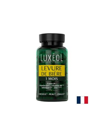 Бирена мая с витамин Б3, Цинк, Селен и Биотин | Levure de Bière | Luxéol, 90 капс.  