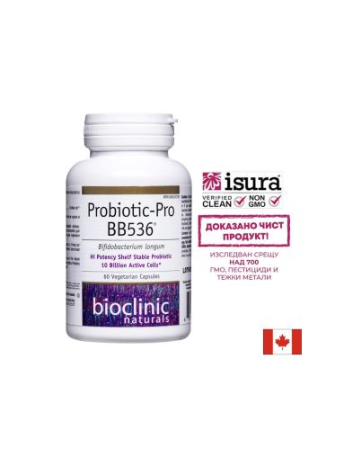 Пробиотик Про 10 млрд | Bifidobacteria longum | Probiotic Pro | Natural Factors, 60 капс.