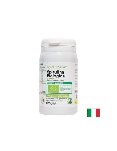 Спирулина БИО | NATURA Spirulina Biologica | Benessence, 175 табл.
