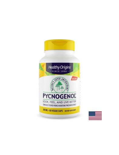 Пикногенол 100 мг | Picnogenol | Healthy Origins, 60 капс.