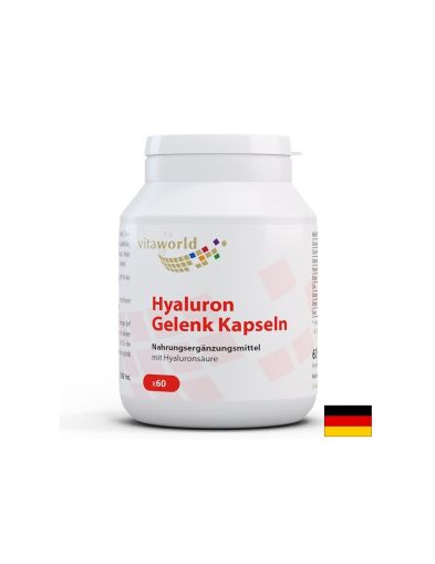 Хиалуронова киселина, глюкозамин и хондроитин | Hyaluron Gelenk | Vitaworld®, 60 капс.