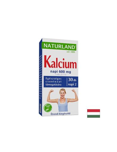Калций карбонат 300 mg, 30 таблетки, Naturland