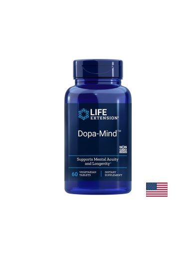 Екстракт от зелен овес | Памет и концентрация | Dopa Mind® | Life Extension, 60 табл.