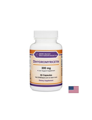 Дихидромирицетин 300 мг | Dihydromyricetin  ( DHM 30 ) | Double Wood, 90 капс.