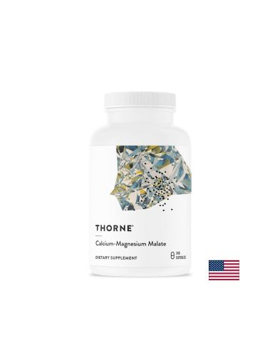 Калций 200 мг + Магнезий Малат 200 мг | Calcium  + Magnesium Malate | Thorne, 240 капс.