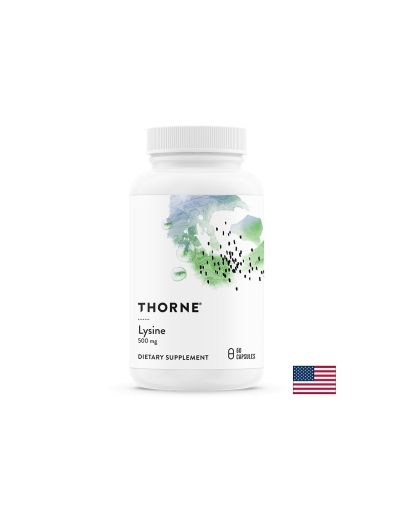 Л - Лизин  500 мг | L-Lysine | Thorne, 60 капс.