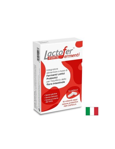 Пробиотик Лактофер Форте 10 млрд. | Probiotic Lactofer® Forte | Paladin Pharma, 14 капс.