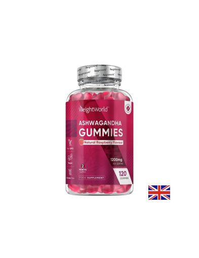 Ашваганда Гъми 600 мг | Ashwagandha Gummies | WeightWorld, 120 желирани табл.