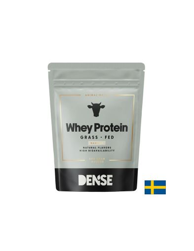 Суроватъчен протеин от пасищни крави | Grass Fed Whey Protein | Dense, 500 гр ванилия