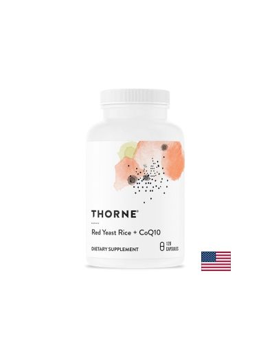 Червен ориз + Коензим Q10 | Red Yeast Rice + CoQ10  | Thorne, 120 капс.