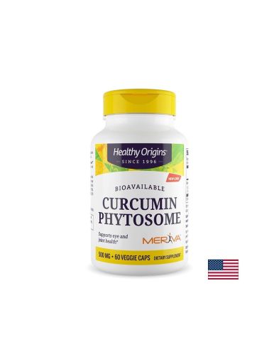 Куркумин Meriva® 500 мг | Curcumin Phytosome Meriva | Healthy Origins, 60 капс.