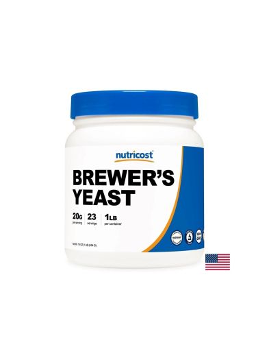 Бирена мая | Brewer’s Yeast | Nutricost , 454 гр.