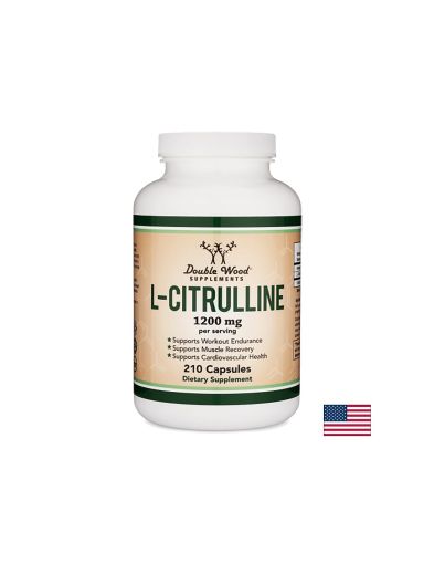 Л - цитрулин 1200 мг  | L-citrulline | Double Wood, 210 капс.