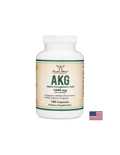 Алфа-кетаглутарова киселина | AKG (Alpha Ketoglutaric Acid) | Double Wood, 180 капс.