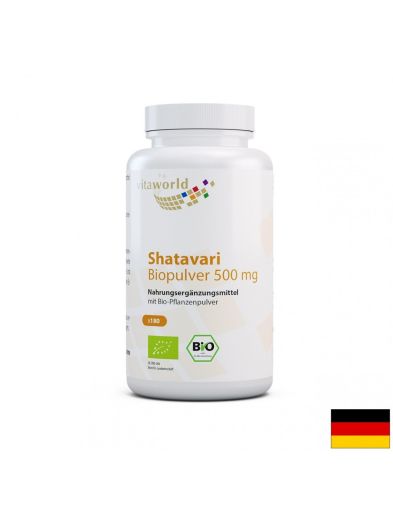 Шатавари 500 мг | Shatavari |  Vitaworld ®, 180 капс.
