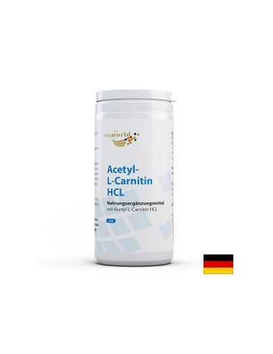 Ацетил L-Карнитин | Acetil-L-Carnitin |  Vitaworld ®, 120 капс.
