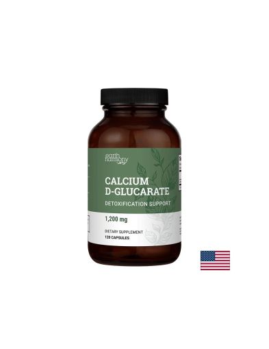 Калциев Д - Глюкарат 600 мг | Calcium D-Glucarate  | Earth Harmony Naturals, 120 капс.