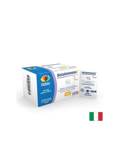  Витамин Ц 1000 мг + Бета-глюкани + Астрагал | Betaimmuno C  | Fitobios, 14 сашета