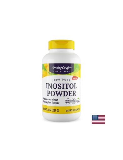 Инозитол 1800 мг | Inositol | Vitamin B-8 | Healthy Origins , 227 гр.