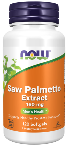 Сау Палмето екстракт 160 мг | Saw Palmetto Extract | Now Foods, 120 софтгел 