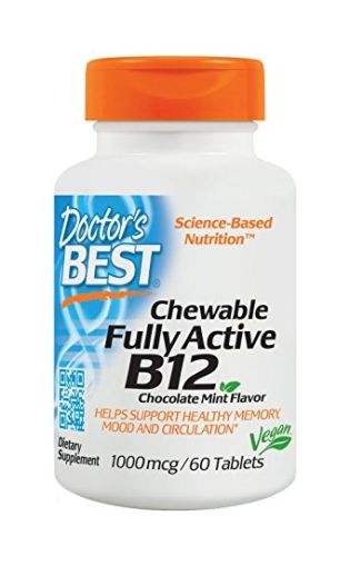 Doctor's Best Fully Active  B12 1000mcg / Витамин Б12  Метилкобаламин, 100 мкг х 60таб