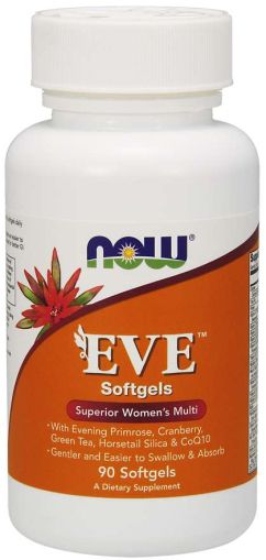 Мултивитамини за жени | EVE Woman | Now Foods, 90 драж