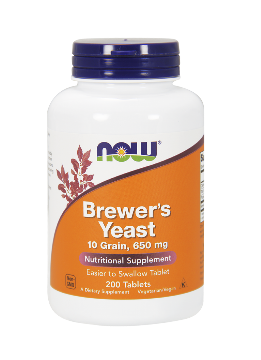 Бирена мая 650 мг| Brewer's Yeast | Now Foods, 200 табл