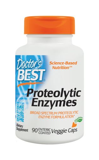 Протеолитични ензими | Proteolythic Enzymes | Doctor's Best, 90 капс