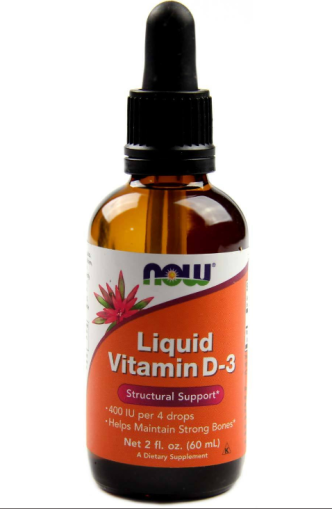  Течен Витамин Д3 - 60 мл | Liquid Vitamin D3 | Now Foods