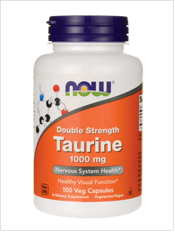 Таурин 1000 мг | Taurine | Now foods, 100 капс