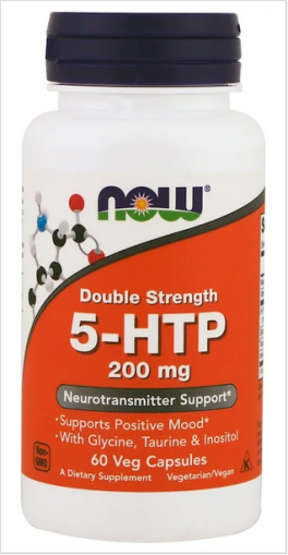Хидрокситриптофан 200 мг  | 5-HTP | Now Foods, 60 капс