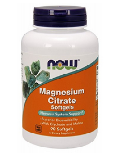 Магнезий Цитрат, Малат, Глицинат | Magnesium Citrate, Malate | Now Foods