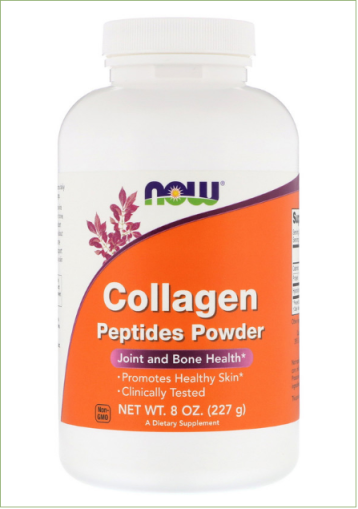 Телешки Колаген Пептиди | Хидролизиран | Collagen Peptides | Now Foods 227 гр