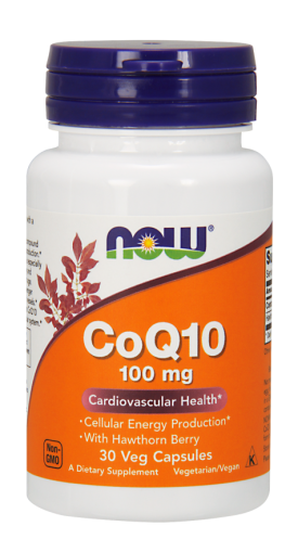 Коензим Q10, 400 мг | Coenzym CoQ10 | Now Foods