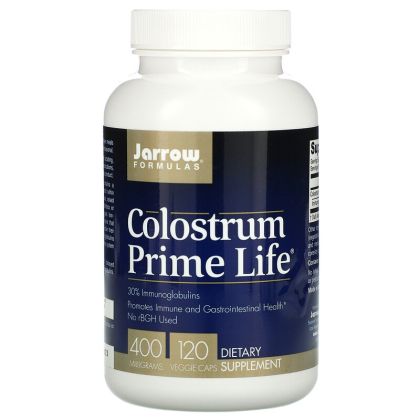 Коластра 400 мг| Colostrum Prime Life | Jarrow Formulas, 120 капс 