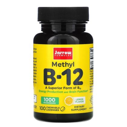 Метил Б12 | Метилкобаламин | Methyl B-12 | Jarrow Formulas, 100 табл 