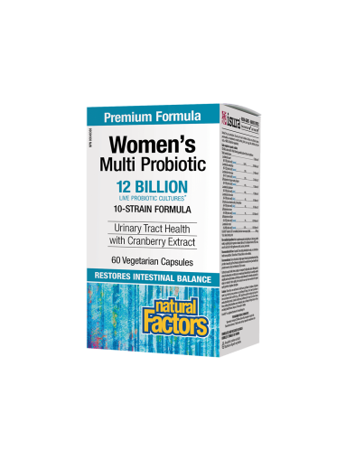 Мултипробиотик за жени 12 млрд, 10 щама | Women`s Multi Probiotic | Natural Factors