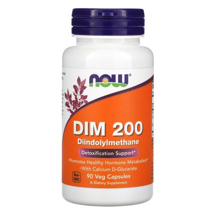 ДИМ 200 ( Дииндолилметан ) | DIM | Now Foods, 90 капсули