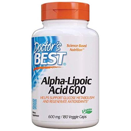 Алфа липоева киселина 600 мг | Аlpha-Lipoic Acid | Doctor's Best  