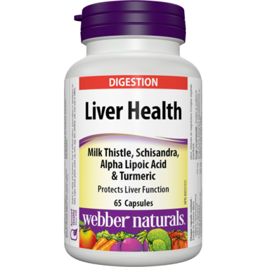 Здрав черен дроб | Liver Health | Webber Naturals, 65 капс. 